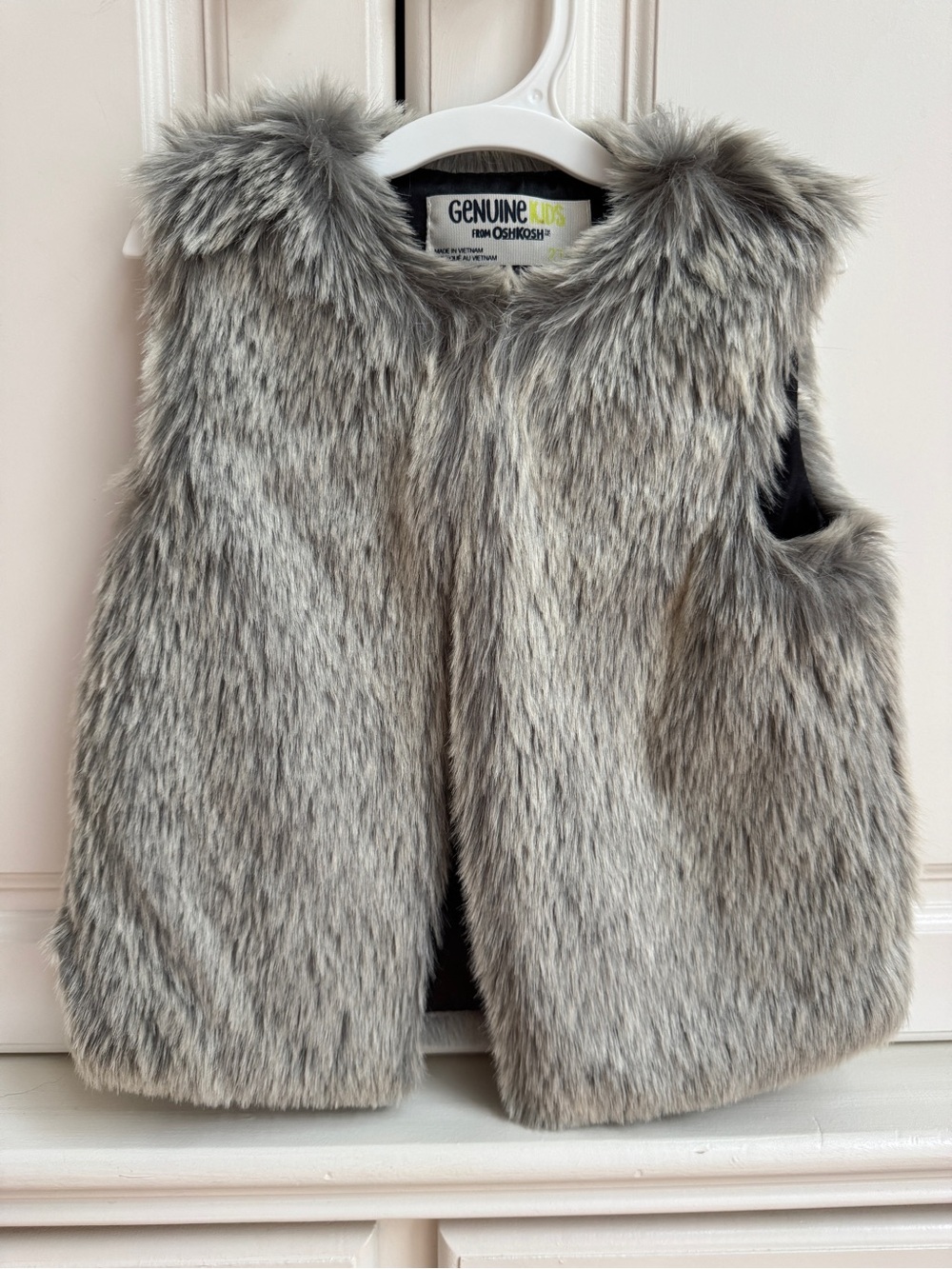 Faux Fur Vest Genuine Kids by Oshkosh 2-3T